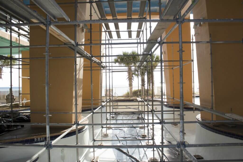 scaffolding rental from Yesco