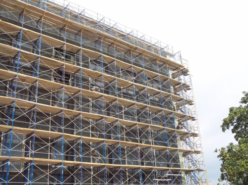 Scaffolding and Buildings